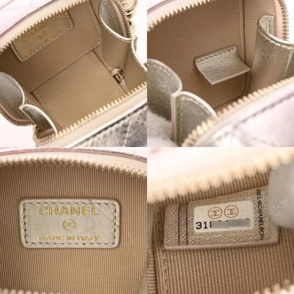 CHANEL Matrasse Mini Chain bag Silver/Pink AP2529 shoulder bag - Picture 13 of 16